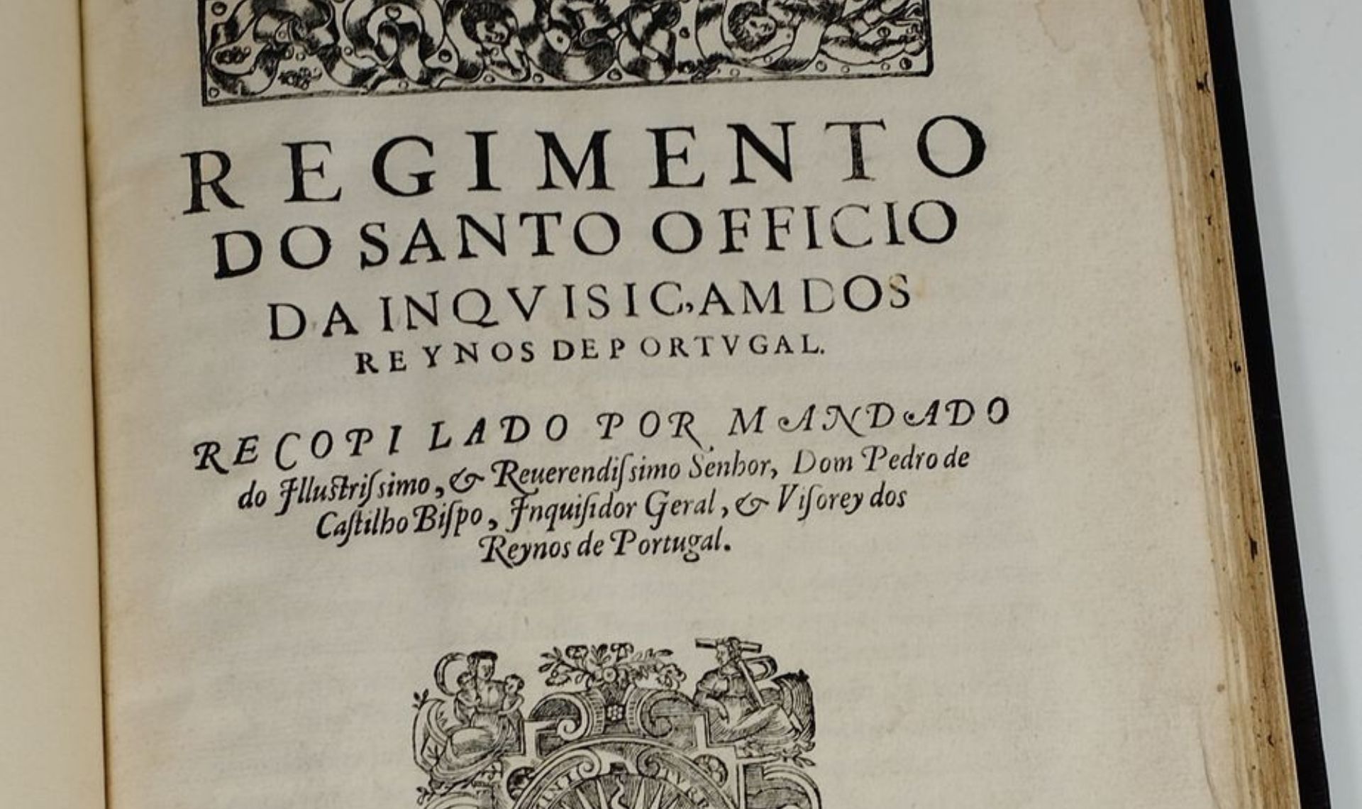 O Primeiro Regimento do Santo Ofício impresso em Portugal